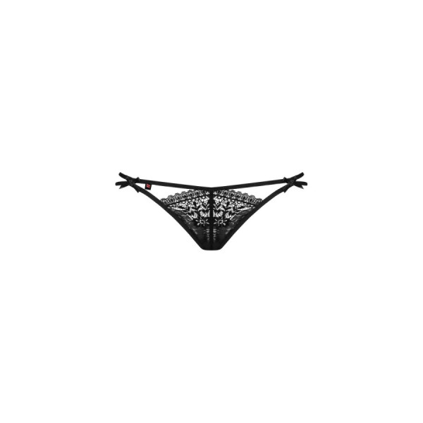 Intensa String Double Lanière - Noir